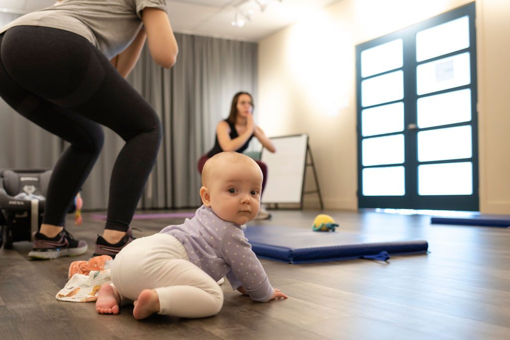 Mise en forme avec bébé