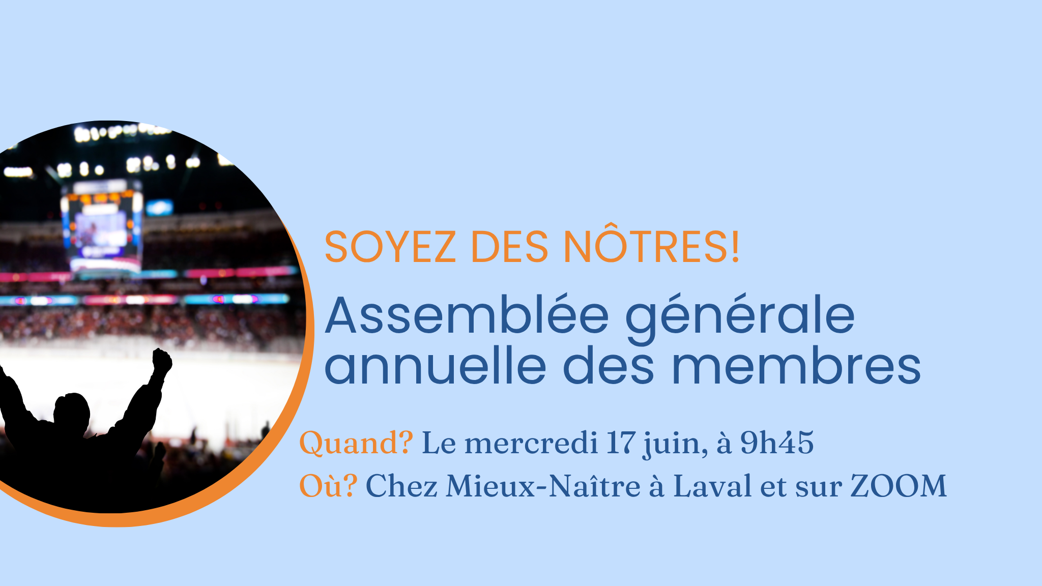 Avis de convocation pour l'assemblée générale annuelle 2026